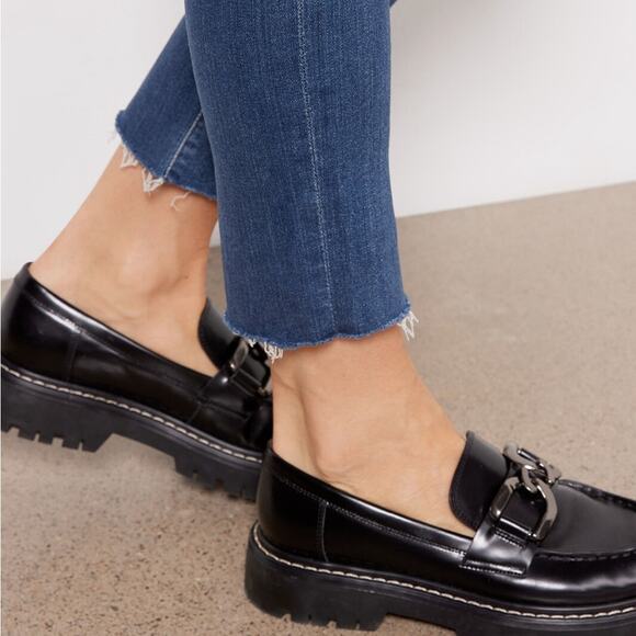 AGOLDE Sophie Cropped Raw Hem Skinny Jeans Size 27 - Picture 3 of 14